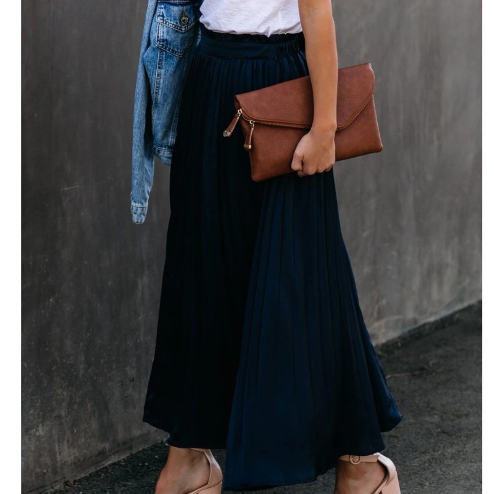 MARCELINA Maxi Skirt
